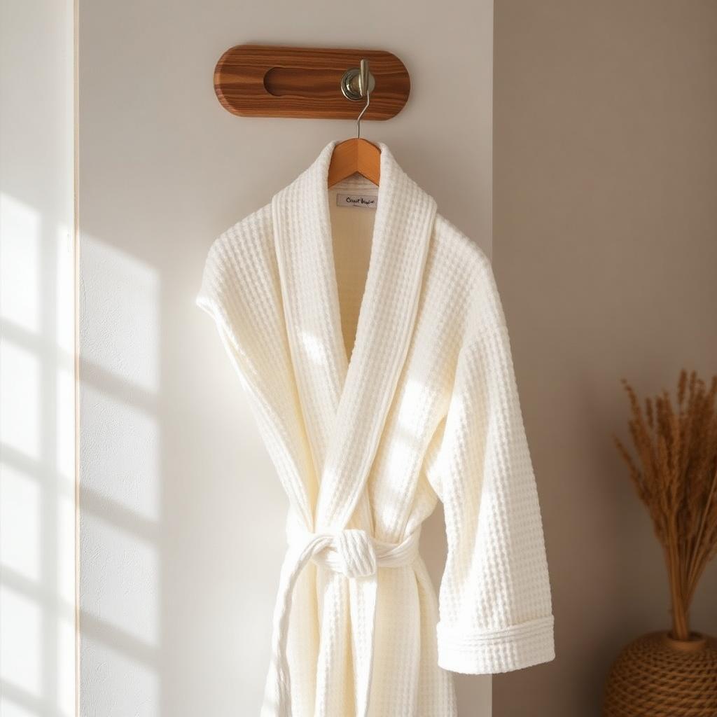 Waffle Cotton Robe